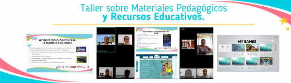 Taller sobre Materiales Educativos y Recursos Pedagógicos.