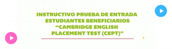 Instructivo Prueba de Entrada Estudiantes Beneficiarios.